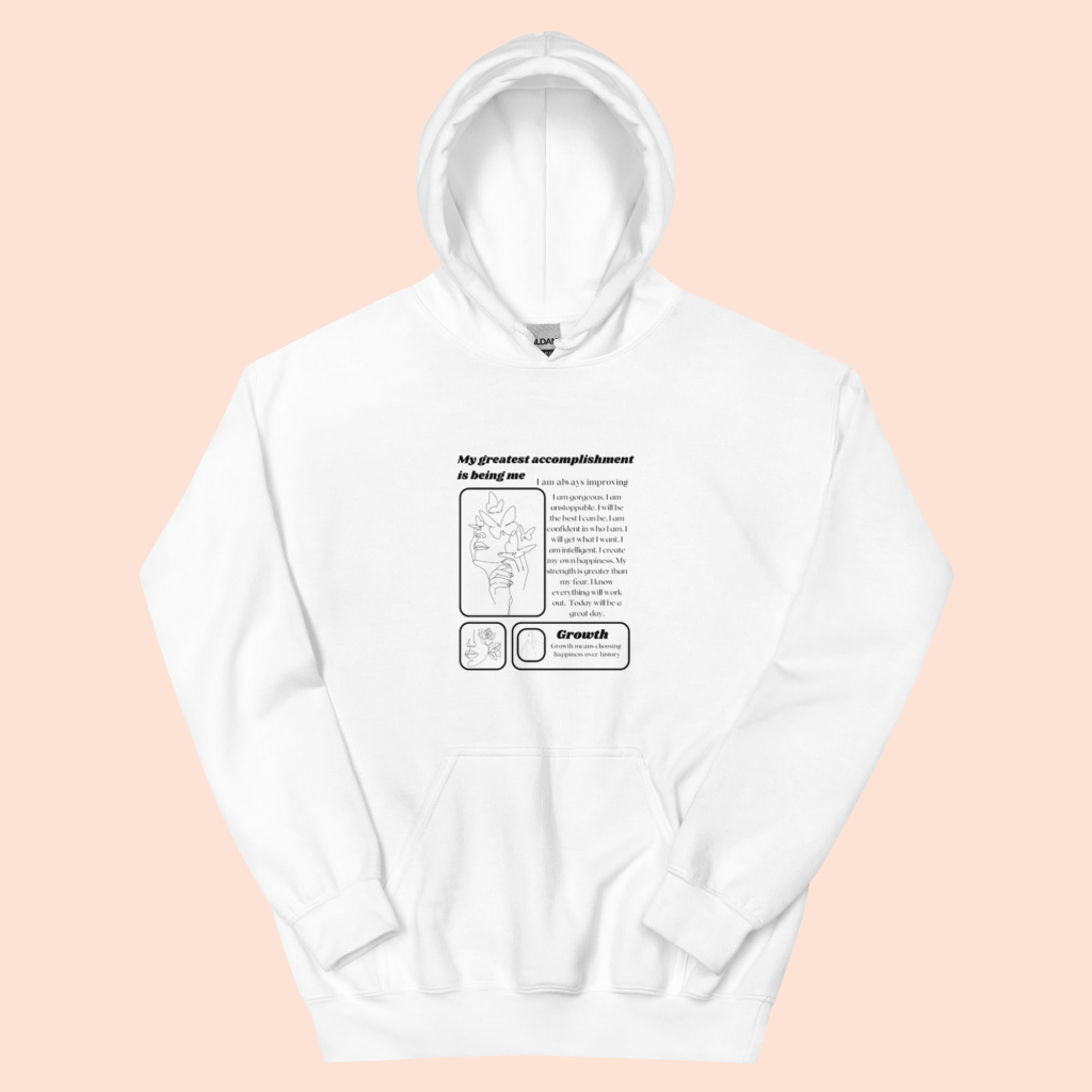 MeTime affirmations hoodie