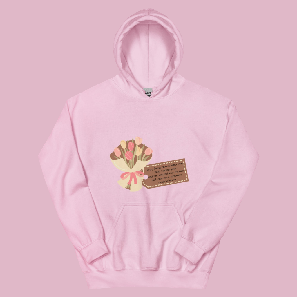 Bloom. MeTime hoodie