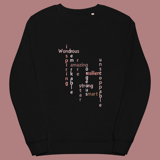 MeTime crossword sweater